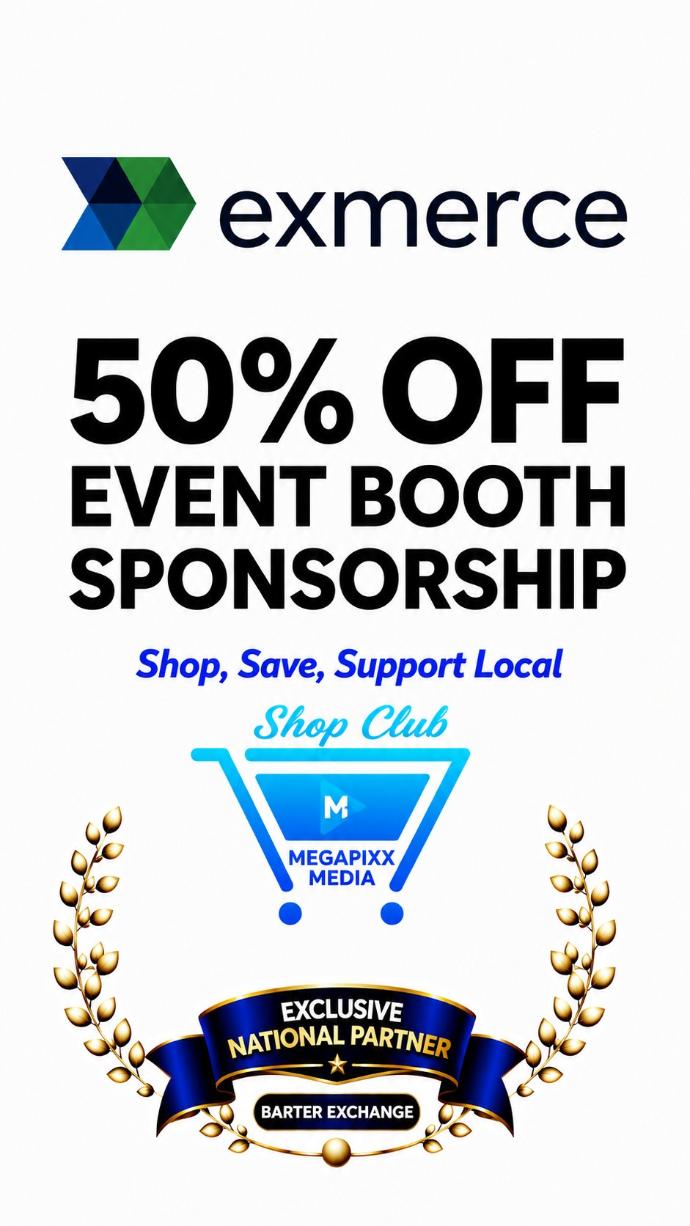 50% OFF Event Booth Sponsorship